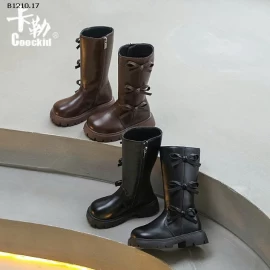 BOOT NƠ CHO BÉ GÁI -Giá sỉ sz 26-30: 166k  sz 31-36 : 176k