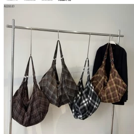 TÚI ĐEO CHÉO CARO SIZE LỚN - sỉ 170k