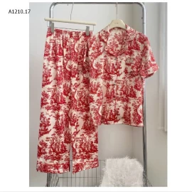 Bộ pyjama đỏ siu hot  - sỉ 259k