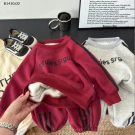 BỘ NỈ LÓT NHUNG CHO BÉ -Giá sỉ 149k