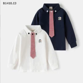 ÁO POLO DÀI TAY CHO BÉ IU -Giá sỉ 99K