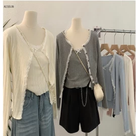 SET ÁO PHỐI REN NỮ- sỉ 185k