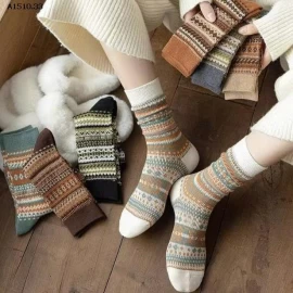 SET 7 ĐÔI TẤT THỔ CẨM TUTU CHO NỮ - Giá sỉ 62k/set