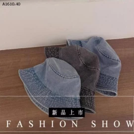 MŨ NGƯ DÂN DENIM-Giá sỉ 43k/1 chiếc