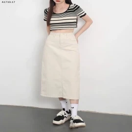 CHÂN VÁY CHỮ A DÁNG DÀI- sỉ 149k