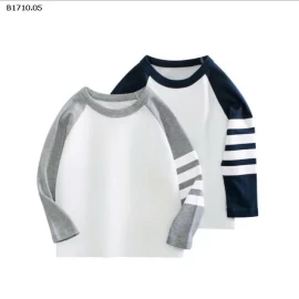 áo thun dài tay trẻ em  thương hiệu 27kids- sỉ  80k/c 