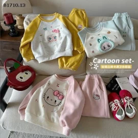 SET NỈ HOẠT HÌNH CHO BÉ-Giá sỉ 220k