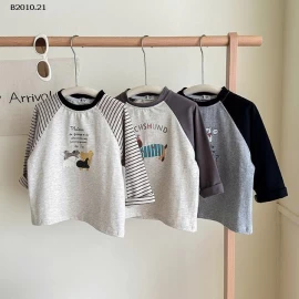 ÁO THUN DÀI TAY HỌA TIẾT CHÓ DACHSHUND-Giá sỉ 92k