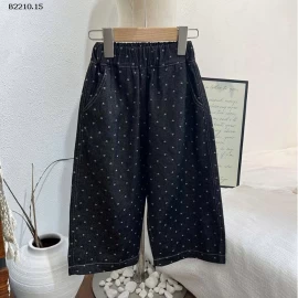 QUẦN SUÔNG CHẤM BI CHO BÉ GÁI - sỉ 130k