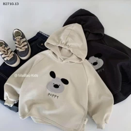 Áo nỉ có mũ cho bé  nhà Huzhou Zhili - sỉ 175k 