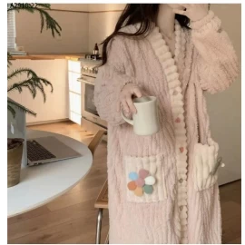 BỘ PIZAMA LÔNG SIÊU ẤM - sỉ bộ 113k, áo 103k