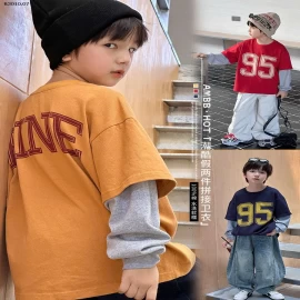 ÁO THUN nỉ DÀI TAY  AMBB-Giá sỉ size 90-150 giá  170k size 160 giá 183k size 170 giá 199k