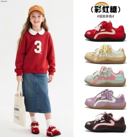 GIÀY THỂ THAO THÊU NƠ CHO BÉ GÁI-Giá sỉ 210k