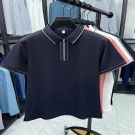 ÁO POLO NGẮN TAY NAM CỔ KHÓA KÉO - sỉ 120k