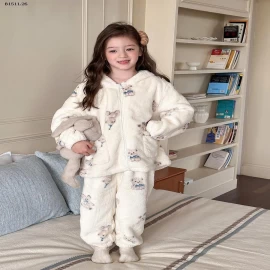  Bộ đồ ngủ ấm áp dễ thương hoạt hình nhà Elmo Baby Kids  AMBB -Giá sỉ size 90-150 : 285k sz 160 : 305k sz 170 : 335k