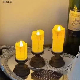 Combo 3 đèn nến điện  - Giá sỉ 77k /1 set 3c