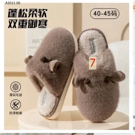 Dép bông hình cún siêu đáng yêu-Giá sỉ 79k