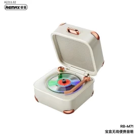 FLASH SALE SỐC – LOA HỘP ĐĨA RETRO REMAX RB-M71- sỉ 329k