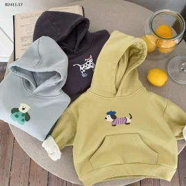 ÁO HOODIE HỌA TIẾT CHO BÉ-Giá sỉ 195k