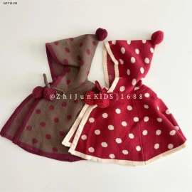 ÁO CHOÀNG CHẤM BI CHO BÉ - sỉ 185k