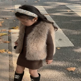 SET ÁO GILE LÔNG MIX VÁY LEN BODY  - Giá sỉ  áo gile 200k , váy 200k