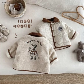 ÁO KHOÁC 2 MẶT CHO BÉ- sỉ 209k