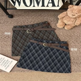 CHÂN VÁY KẺ CARO CHO NỮ -sỉ 185k