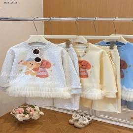 BỘ NỈ XINH BÉ GÁI-sỉ 168k