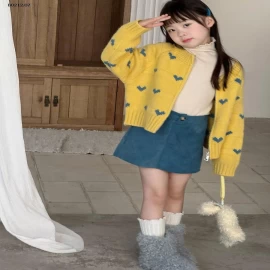 KHOÁC LEN VÀNG TRÁI TIM-sỉ 218k