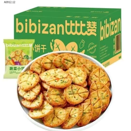 BÁNH QUY RAU BIBIZAN-sỉ 85k/set 800g