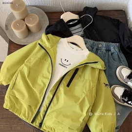 ÁO KHOÁC GIÓ  LIỀN MŨ-sỉ 220k