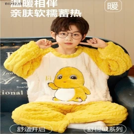 BỘ NỈ BÔNG BÉ TRAI SIÊU ẤM - Giá sỉ  Sz bé 10-16 :  190k   - Sz đạI S- XL:   210k