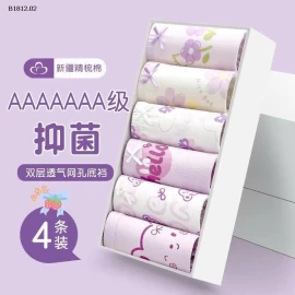 SET 4 QUẦN CHÍP ĐÙI CO BÉ GÁI  - sỉ 93k