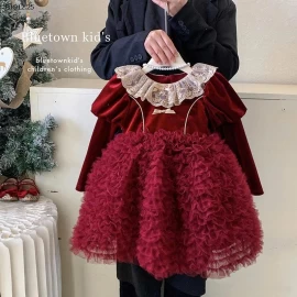 VÁY NHUNG TUTU BLUETOWN - sỉ 320k