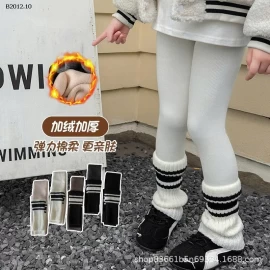 QUẦN LEGGING GIẢ TẤT KẺ  - sỉ 115k