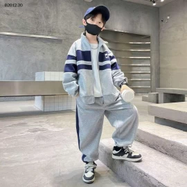 BỘ NỈ THỂ THAO BÉ TRAI SIZE ĐẠI HOT HIT - sỉ 172k