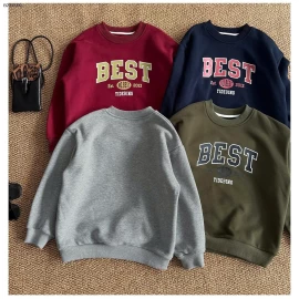 ÁO NỈ CHỮ AOAOKIDS -Giá sỉ 187k