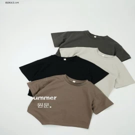 ÁO THUN CỔ TRÒN GIKVKING-Giá sỉ 118k