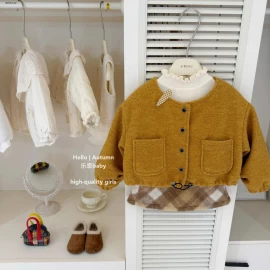 SET ÁO LEN MIX CVÁY MỚI TBABY  - Giá sỉ áo 250k , váy 167k