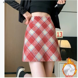 CHÂN VÁY DẠ DÁNG NGẮN -Giá sỉ   loại thường  : 109k  lót lông cừu : 125k