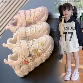 GIÀY THỂ THAO HOA SIÊU XINH CHO BÉ GÁI  - sỉ 180k