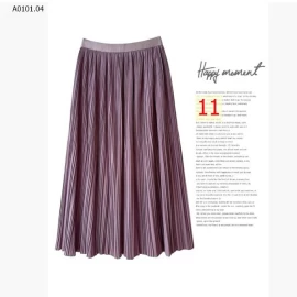 CHÂN VÁY XẾP LY ANNA CAO CẤP - sỉ 160k