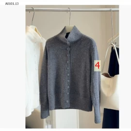 ÁO LEN NHIỀU CÚC CAO CỔ  ANNA- sỉ 215k