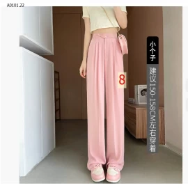 QUẦN ỐNG RỘNG CẠP CAO 2KHUY- sỉ 180k