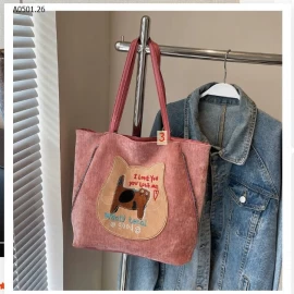 TÚI TOTE ĐEO 2 KIỂU HÌNH MÈO - sỉ 100k  