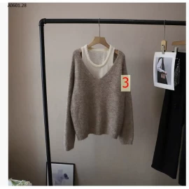 ÁO LEN 2 LỚP RỚT VAI- sỉ 230k