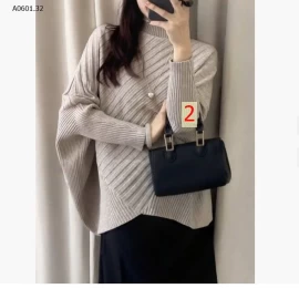 Áo len cổ lọ tay cánh dơi - sỉ 252k