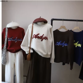 ÁO LEN CHỮ QC FREESIZE  - sỉ 230k