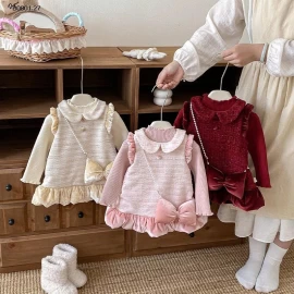 SET ÁO LEN MIX VÁY SÁT NÁCH BG-Giá sỉ  mẫu 1 -3 đầm sát nách : 199k mẫu 4-6 áo len phối  :129k