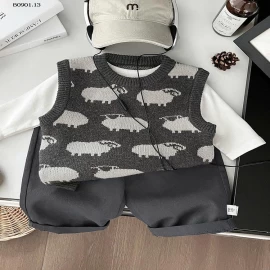 ÁO GILE LEN CỪU CHO BÉ YÊU -sỉ 125k